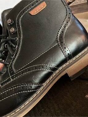 Sonoma Black and Brown Men's Dress Boots